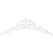 Ekena Millwork Pitch Baile Architectural Grade PVC Gable Pediment, 36"W x 12"H x 1"P (8/12) GPP036X012X100BAI - alternate 4